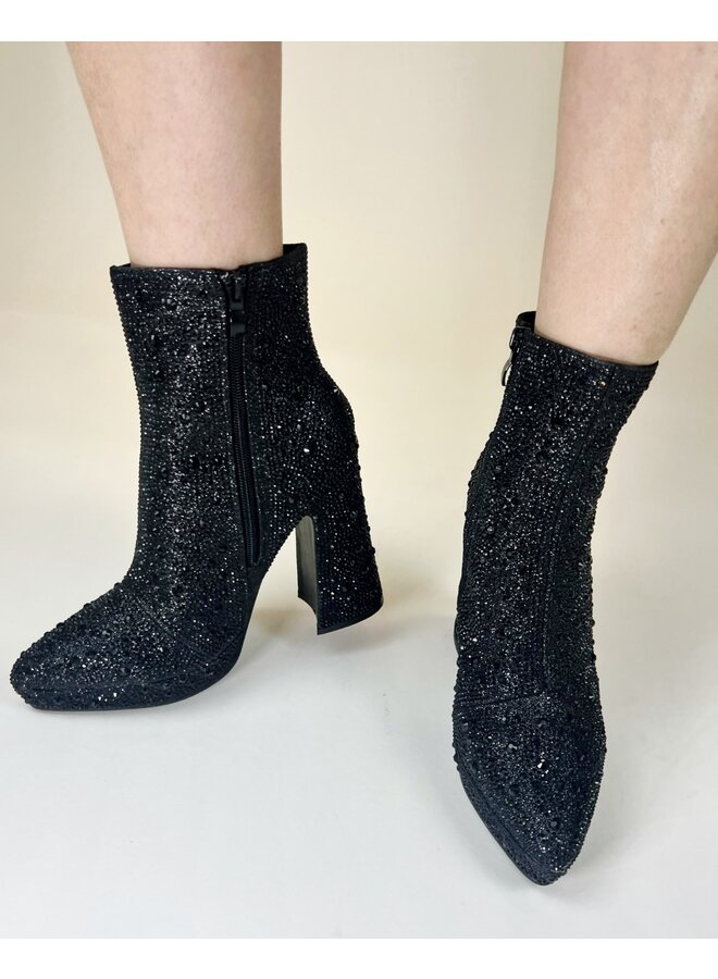 Gorgeous-23 Dressy Boots - Black