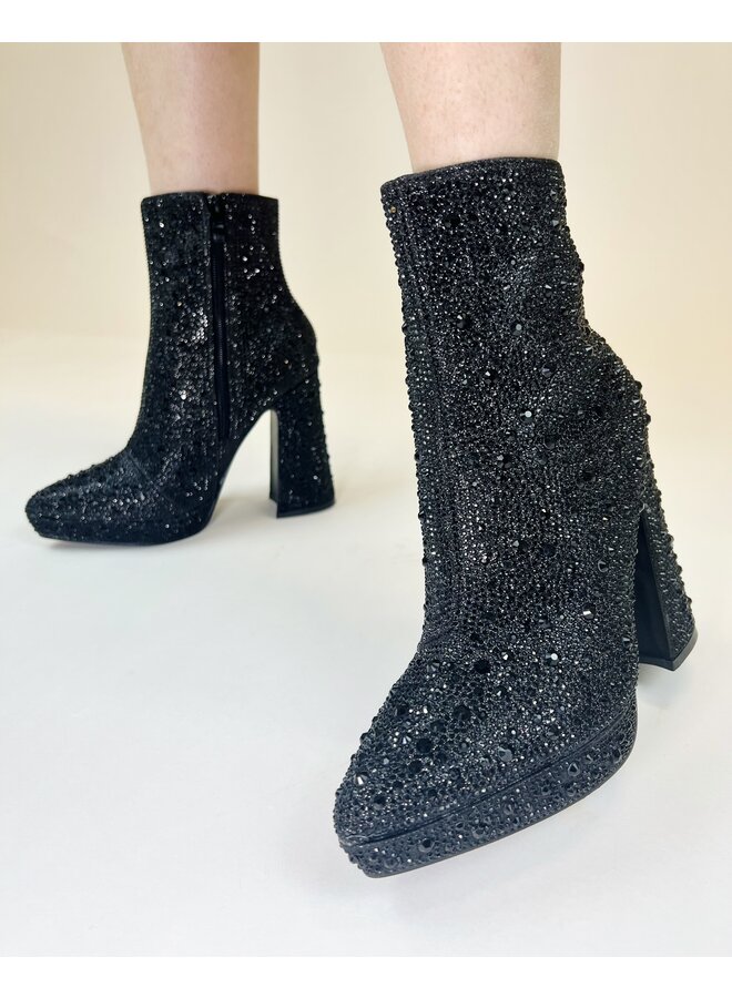 Gorgeous-23 Dressy Boots - Black
