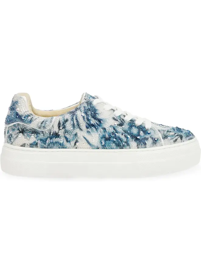 Sb-Sidny Dressy Sneakers - Blue Floral