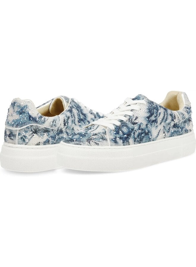 Sb-Sidny Dressy Sneakers - Blue Floral