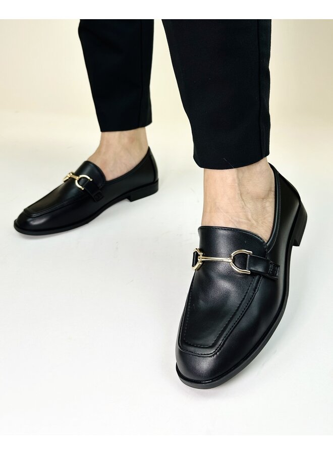 Guitar Casual Loafer - Black Pu