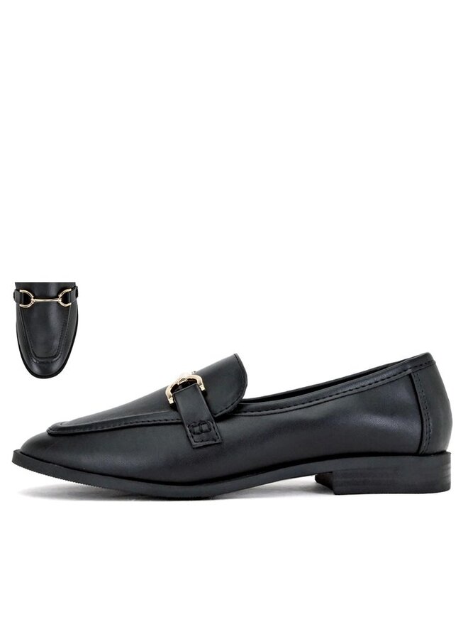 Guitar Casual Loafer - Black Pu