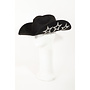 Rhinestone Star Cowboy Hat - Black