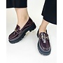 Zola-22 Casual Loafers - Wine Patent