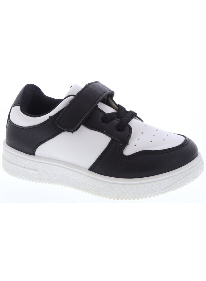 Montana-3A Baby Sneaker - Black Pu