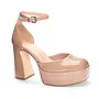 Perley Dressy Heel - Nude Patent
