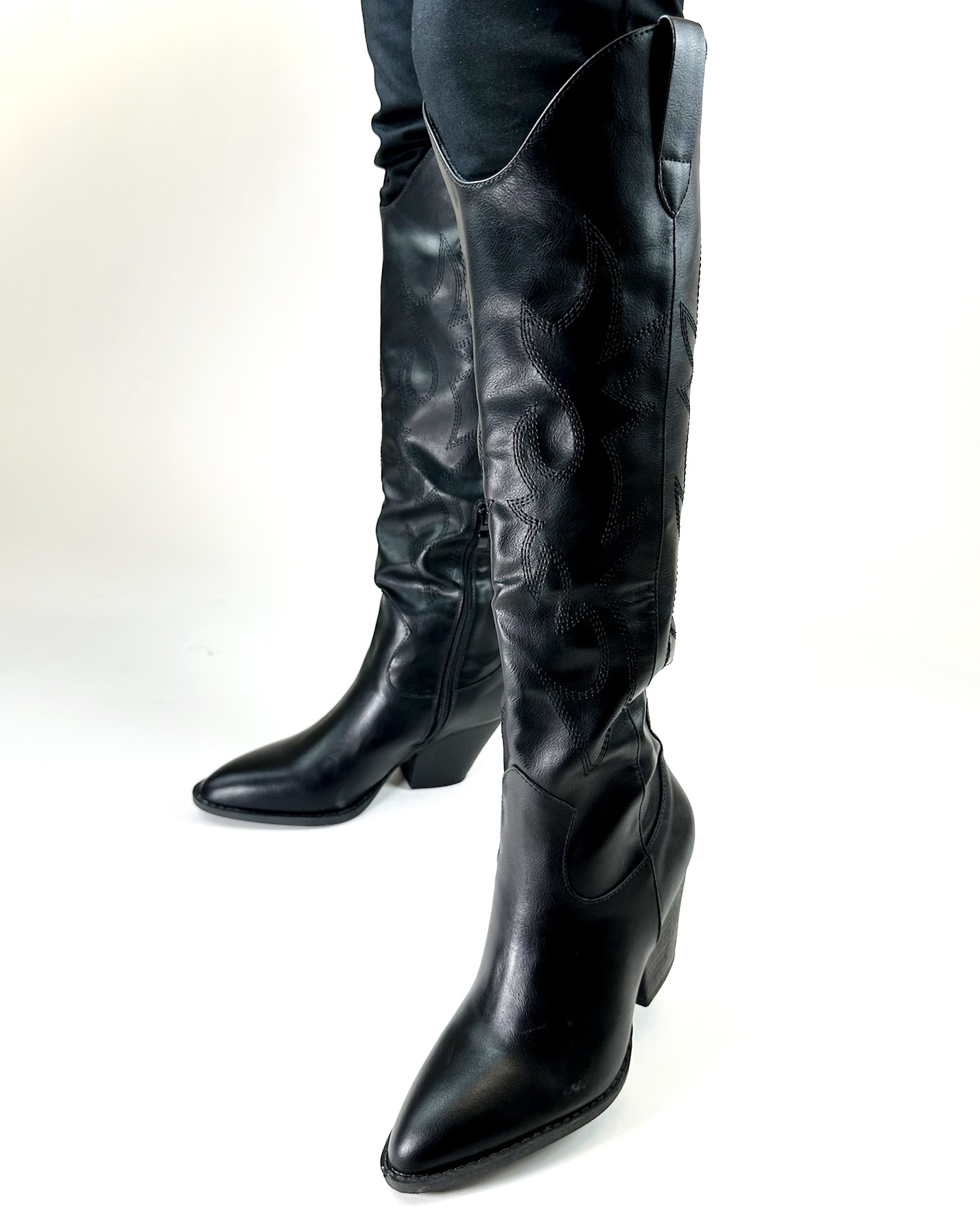 River 17 Dressy Boots Black