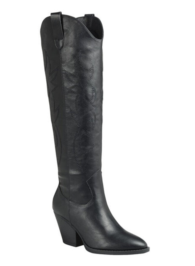 River 17 Dressy Boots Black GLITTER FASHION