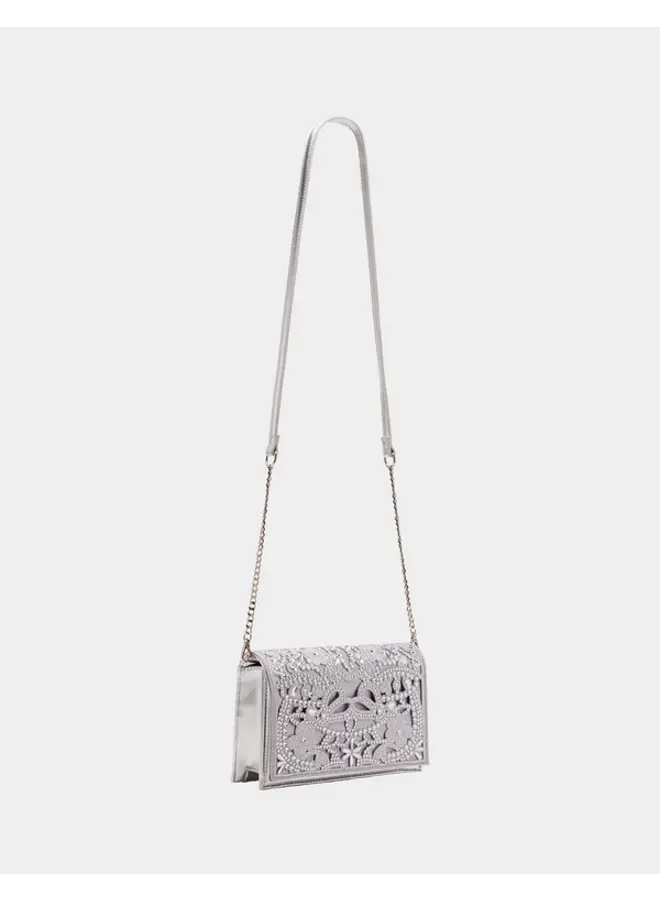 Cut Out Sparkler Bag - Silver