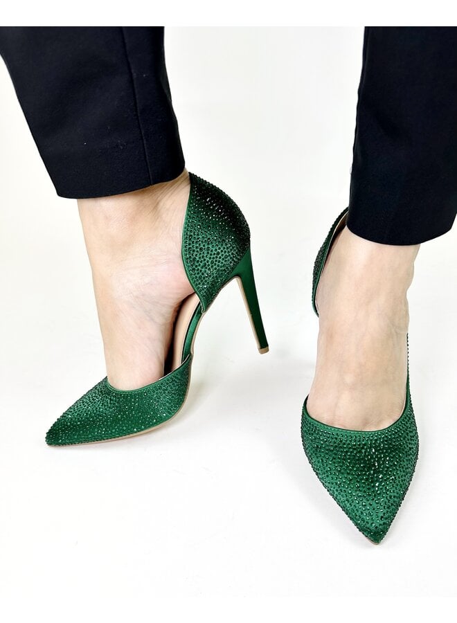 Cruise - Green Satin