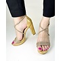 Peace-13 Dressy Heels - Gold Shimmer