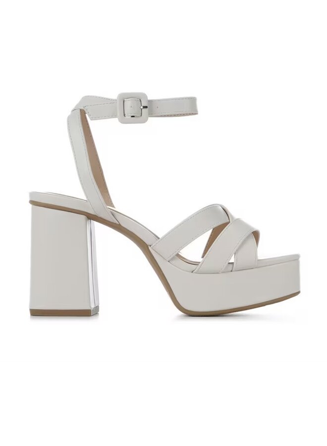 Bruno Casual Heels - Off-White Pu