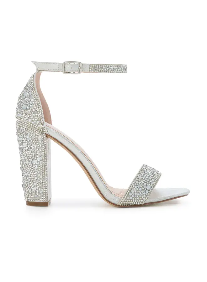 Glitter Silver Heels for Women for sale | eBay