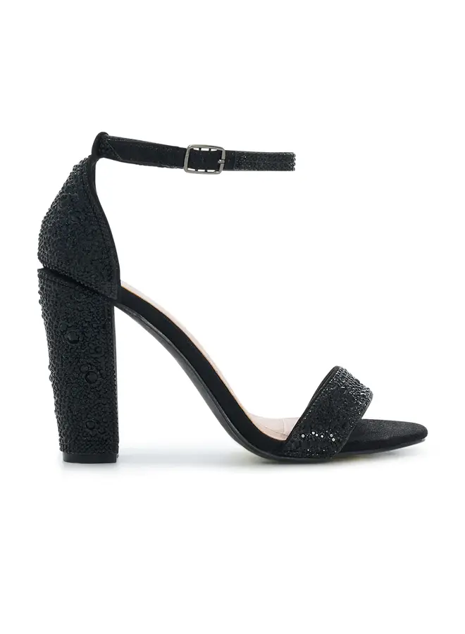 Celina-29A Dressy Heel - Black