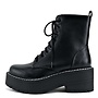 Fling Casual Bootie - Black Pu