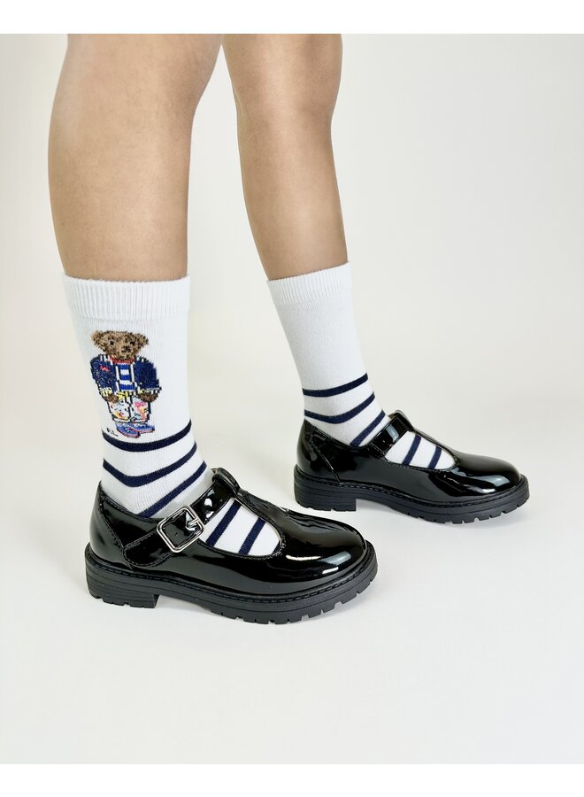 Garny Kids Loafer - Black Patent