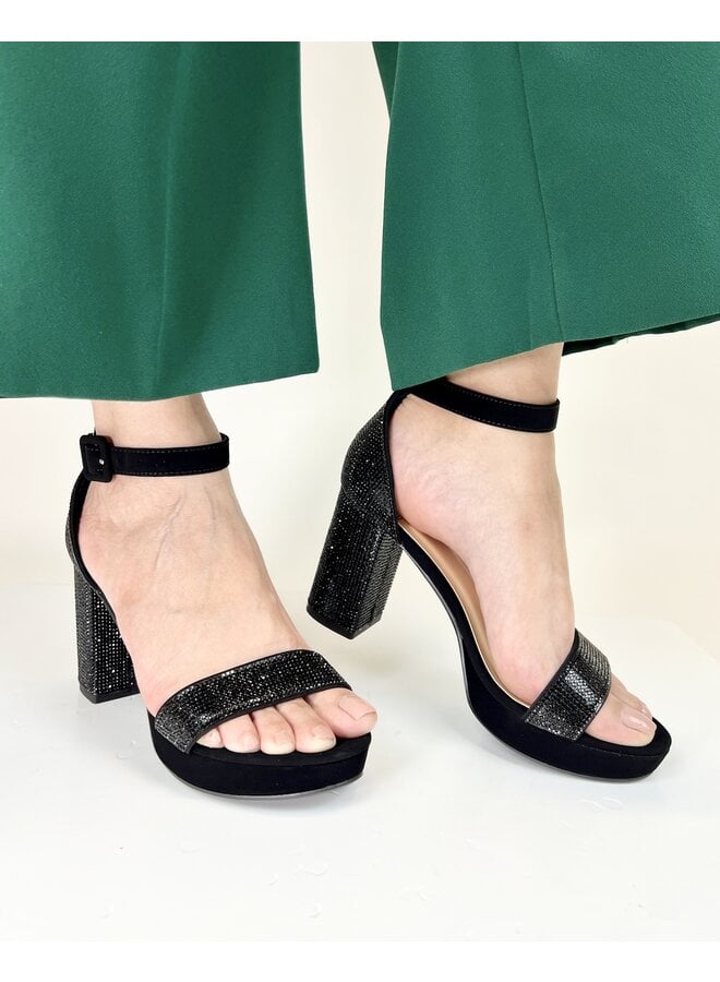 Smoor Dressy Heel - Nubuck Black