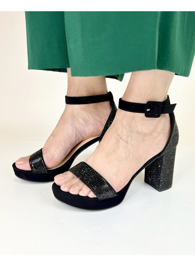 Smoor Dressy Heel - Nubuck Black