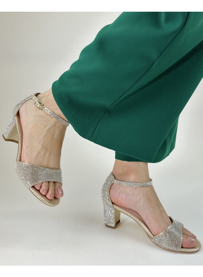 Olie-98 Dressy Heel - Champagne Shimmer