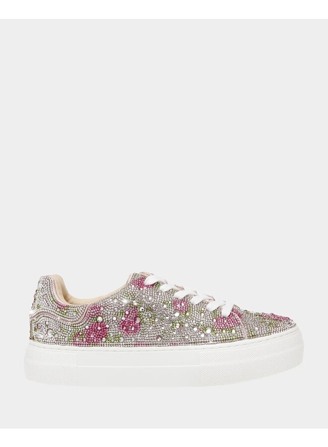 Sb-Sidny Dressy Sneakers - Rhinestone Floral