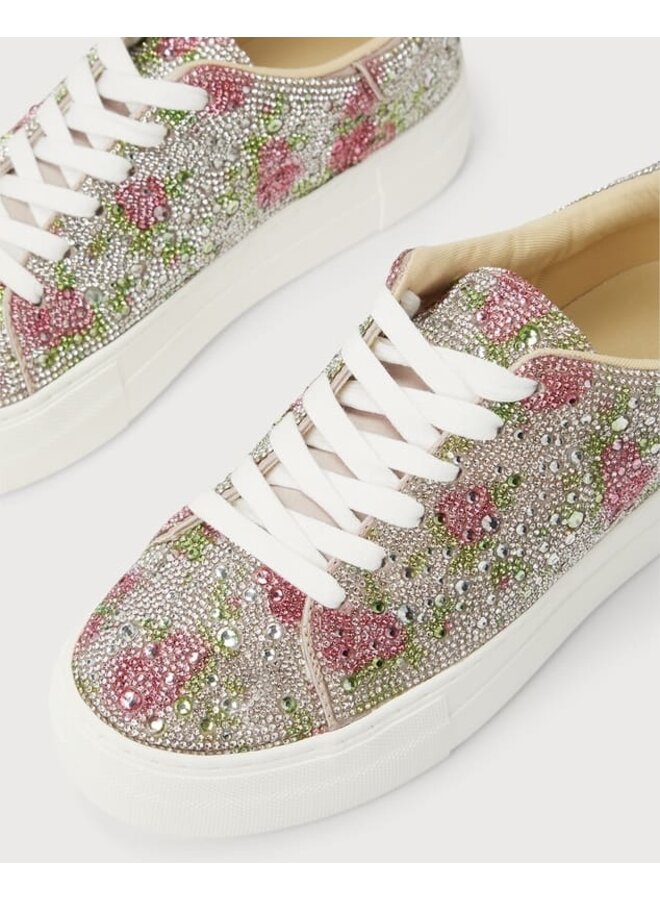 Sb-Sidny Dressy Sneakers - Rhinestone Floral