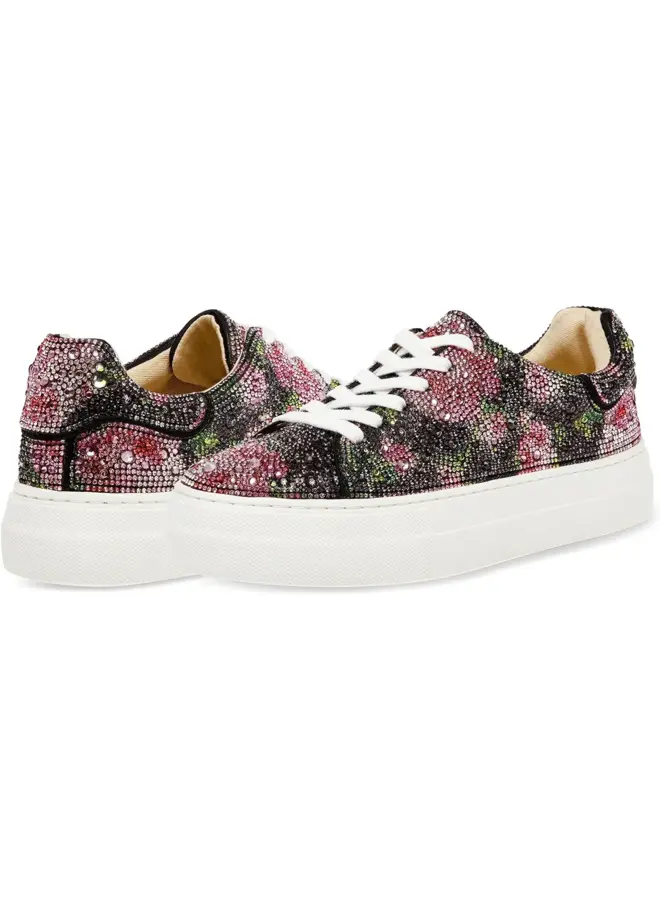 Sb-Sidny Dressy Sneakers - Black/Pink Floral