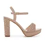 Peace Dressy Heels - Rose Gold