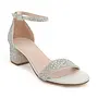 Annie-61s Dressy Heel - White Shimmer