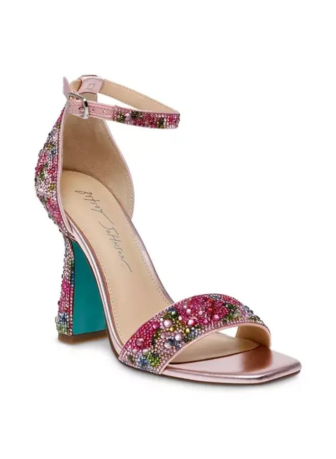 Sb-Dani Dressy Heels - Floral Multi