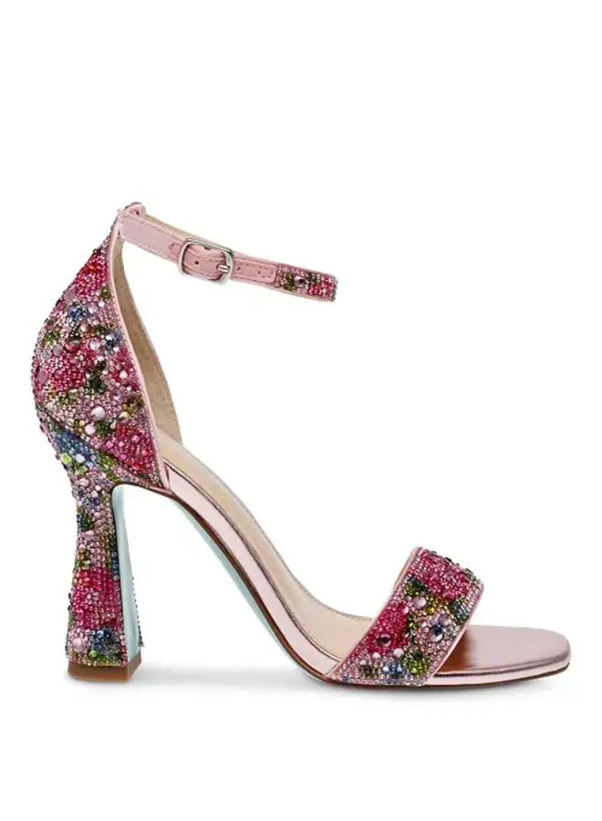 Sb-Dani Dressy Heels - Floral Multi