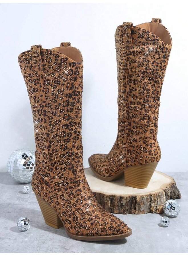 River-11 Dressy Boots - Leopard