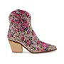 Sb-Divaf Dressy Boots - Pink Floral