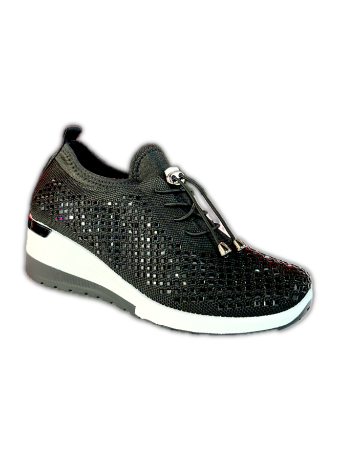 SN9241 Casual Sneaker - Black