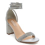 Web-1 Dressy Heel - Silver Shimmer
