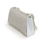HB-221 Rhinestone Handbag - Silver
