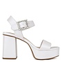 Macey Casual Heels - Pearl Pu
