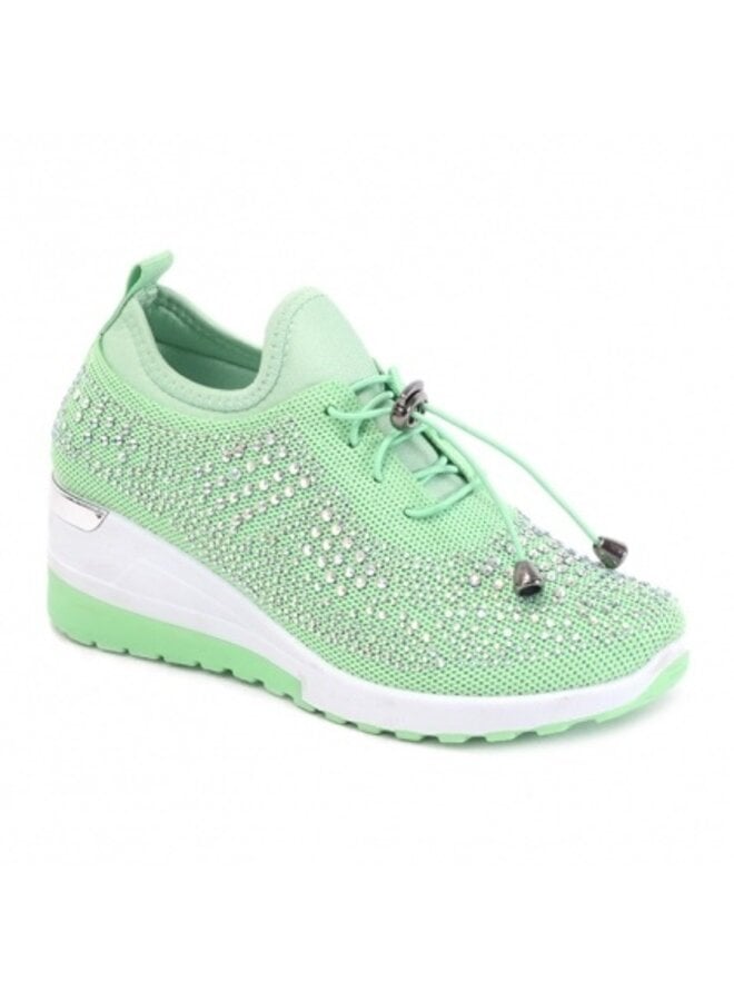 SN9373 Casual Sneaker - Lime
