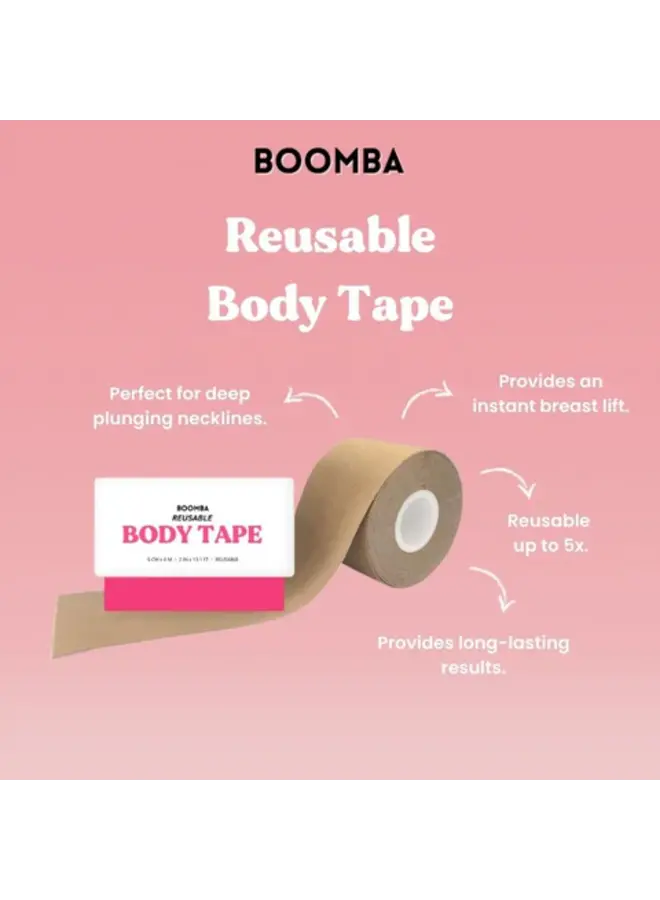 Reusable Body Tape MEGA - Beige (One Roll)