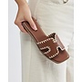 Finity Flat Sandal - Tan Pu