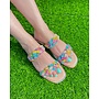 Jasmine Flat Sandals - Rainbow