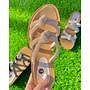 Sol-88 Flat Sandal - Rose Gold