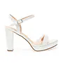 Amara-2 Dressy Heel - White Pearl