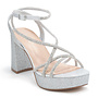 Scotty-52 Dressy Heel - Silver Sparkle