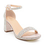 Nelly-7 Dressy Heels - Blush Shimmer
