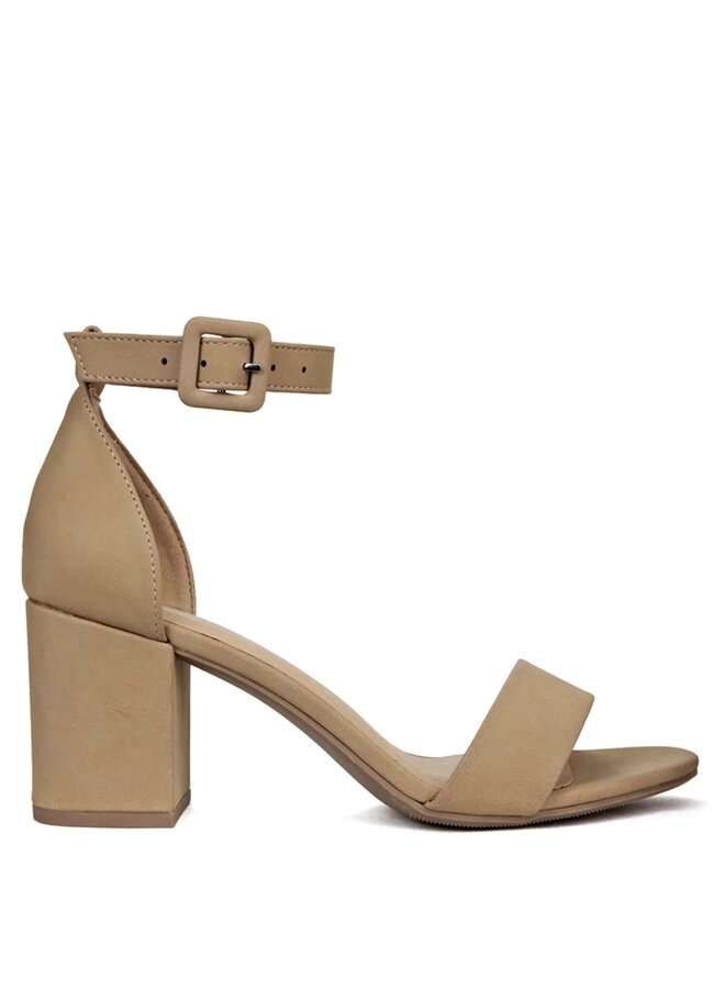 Cake Casual Heels - Natural