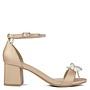 Sun Casual Heels - Champagne