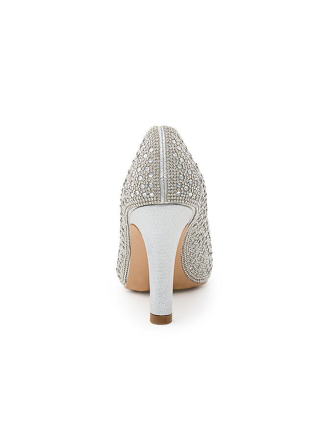 Jonny-31 Dressy Heel - Silver Sparkle