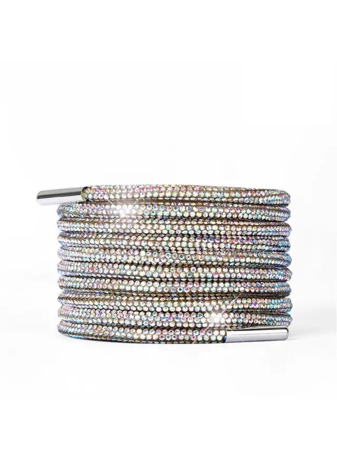 Rhinestone Shoe Laces - AB