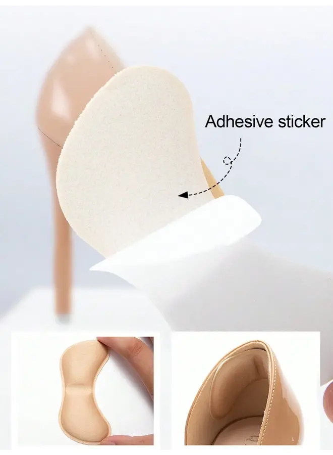 Back of Heel Cushions - Beige