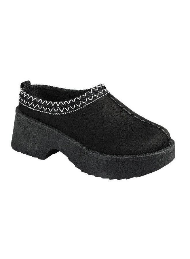 Menu-4 Casual Flats - Black